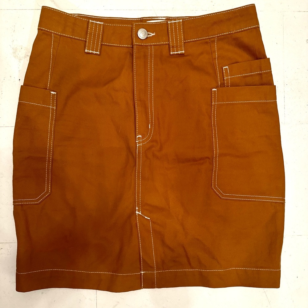 WEEKDAY brown utility skirt women’s size 5.5 US